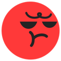 TikTok Emoji - Sulk